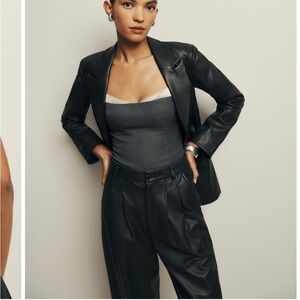 Melanie gray corset top